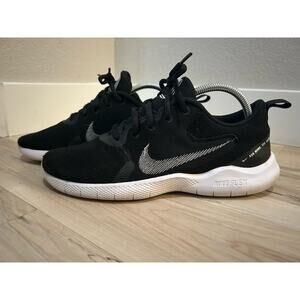 Nike Flex Experience Men Black/White Sneakers Size 9.5